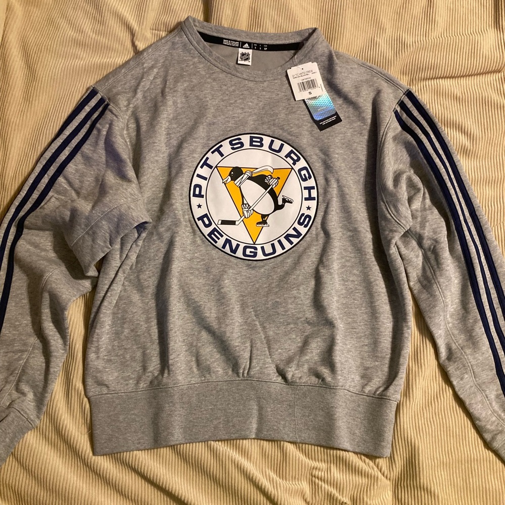 Pittsburgh Penguins Gray Sweater